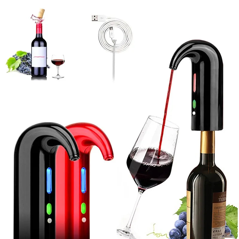 Vivez une Expérience de Vin Raffinée avec notre Aérateur Électrique - newshop-tec